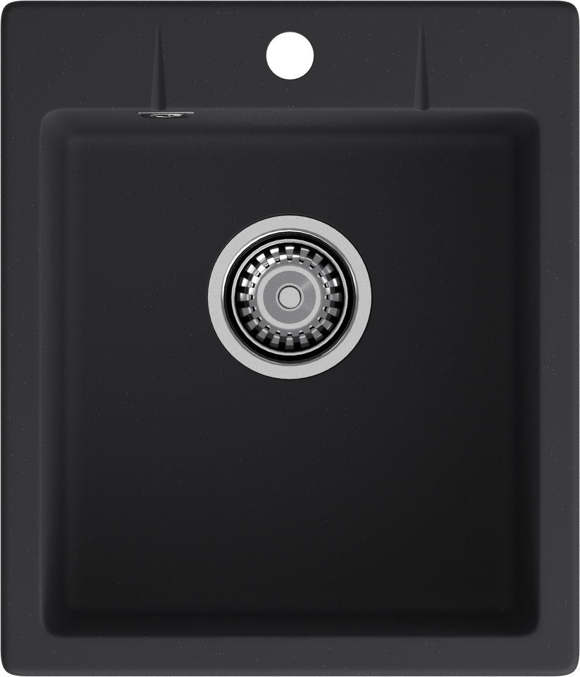 Фото Кварцевая мойка GranFest GF-URBAN 242 Черный