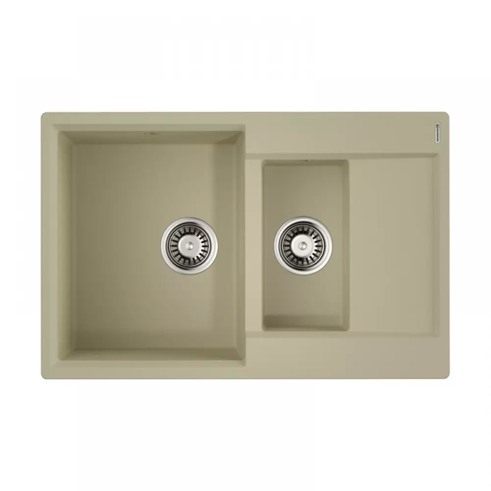 Фото Гранитная мойка Omoikiri Daisen 78-2-BE Artgranit/ваниль