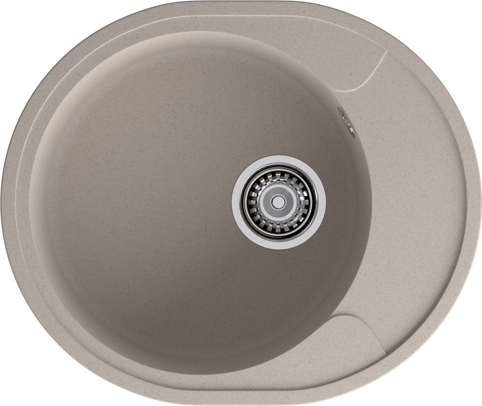 Фото Кварцевая мойка GranFest GF-URBAN 857L Песочный