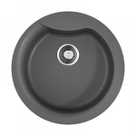 Превью картинка Гранитная мойка Omoikiri Yasugata 48R-PL Tetogranit/платина #1