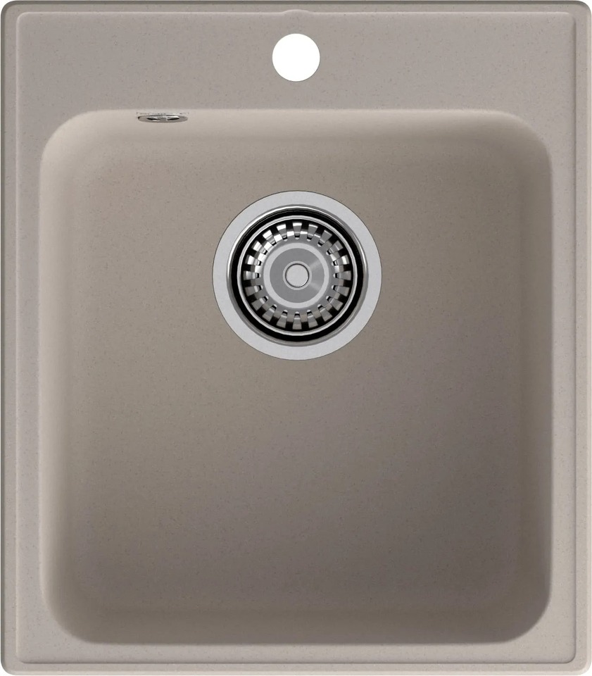 Фото Кварцевая мойка GranFest GF-QUARZ 17 Песочный