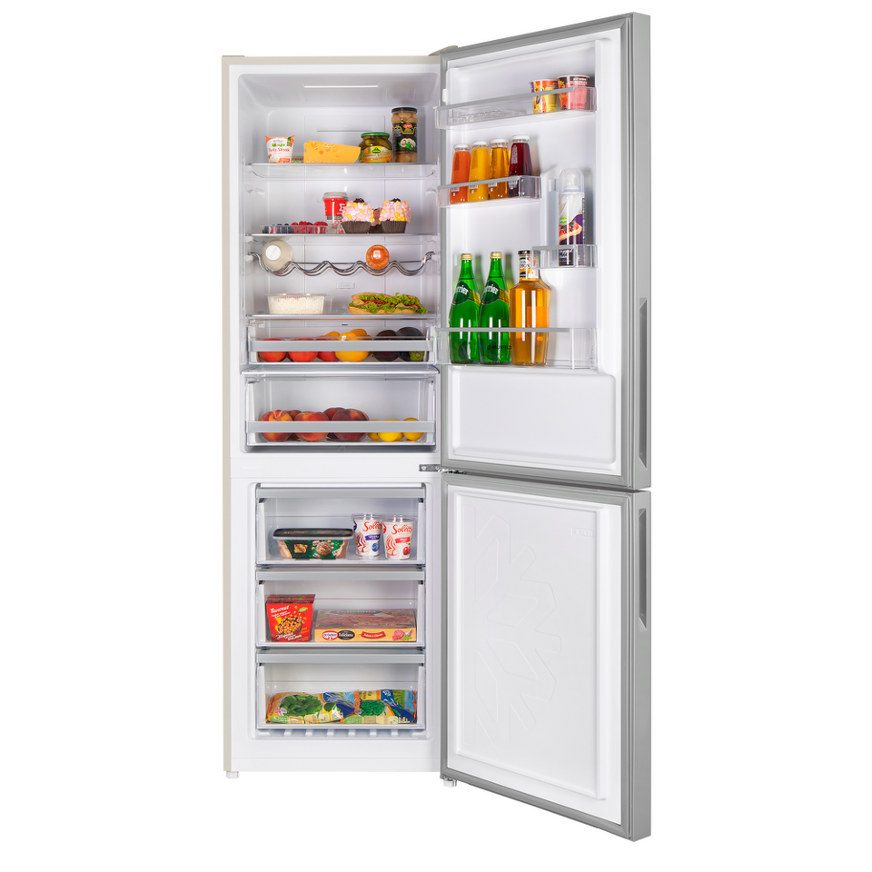 Фото Холодильник с нижней морозилкой Maunfeld MFF185NFBG Inverter