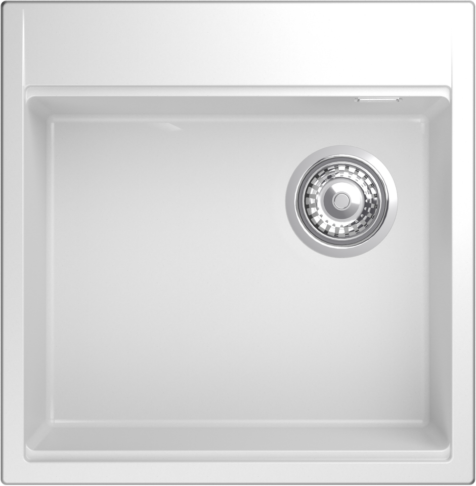 Фото Гранитная мойка Rivelato TESORO 505-R 1-чаш 500*510 brina