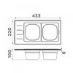 Превью картинка Контейнер Omoikiri DC-02-2-IN #2