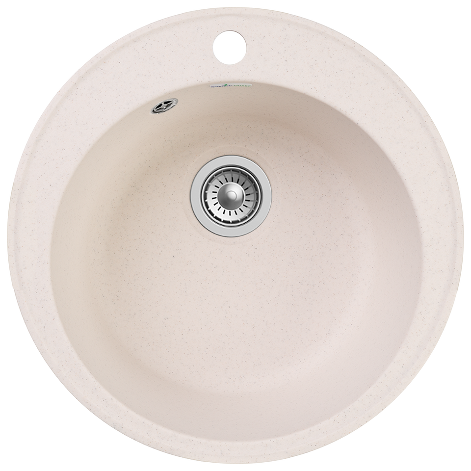 Фото Кварцевая мойка GranFest GF-QUARZ 08 Белый