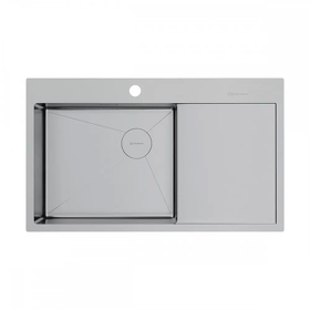 Картинка Omoikiri Akisame 86-L Side-IN нерж. сталь/нержавеющая сталь