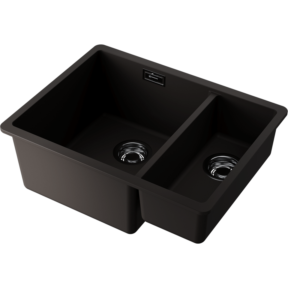 Фото Гранитная мойка Omoikiri Kata 55-2-U-ES Artgranit/espresso