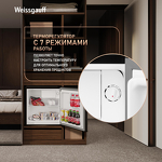 Превью картинка Холодильник с одной дверцей Weissgauff WR-046 Defrost Black #6