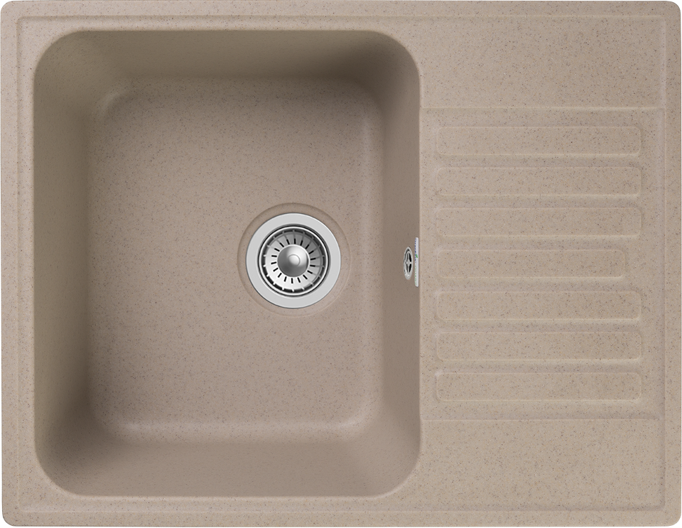Фото Кварцевая мойка GranFest GF-QUARZ 13 Песочный