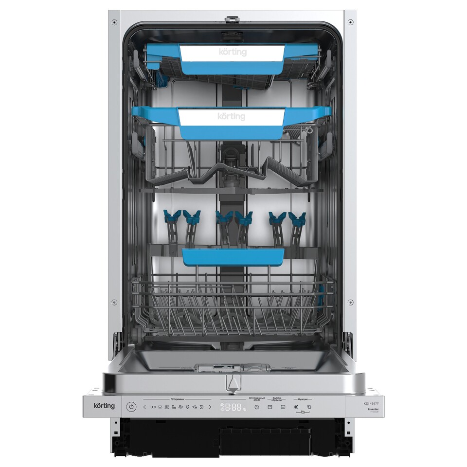 Фото Посудомоечная машина 45см встраиваемая Körting KDI 45977