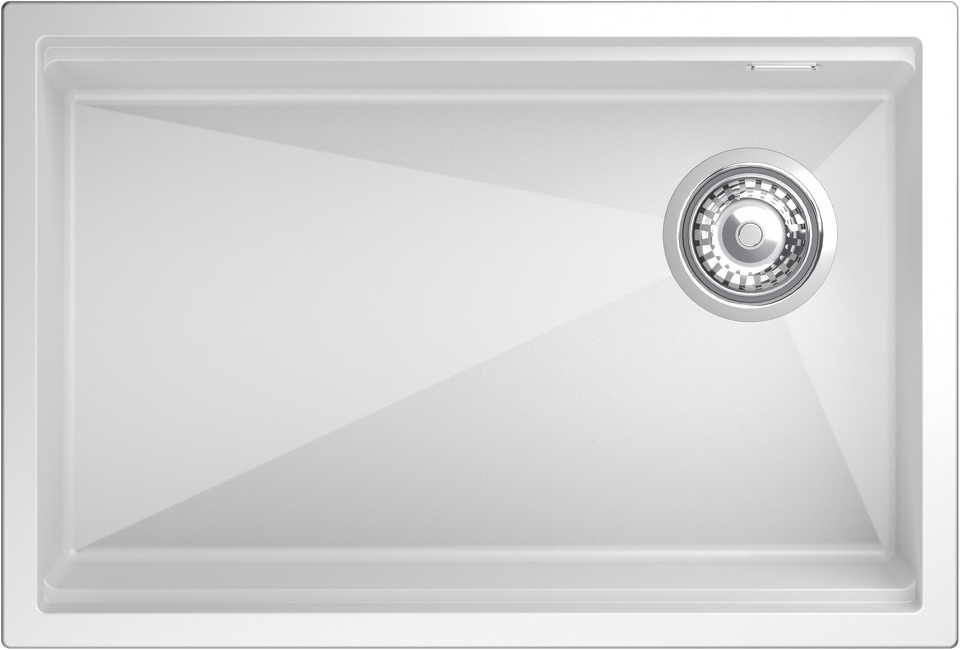 Фото Гранитная мойка Rivelato LINO 654-R 1-чаш 650*440 brina