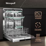 Превью картинка Посудомоечная машина 60см встраиваемая Weissgauff BDW 6151 Inverter Touch AutoOpen Timer Floor #8