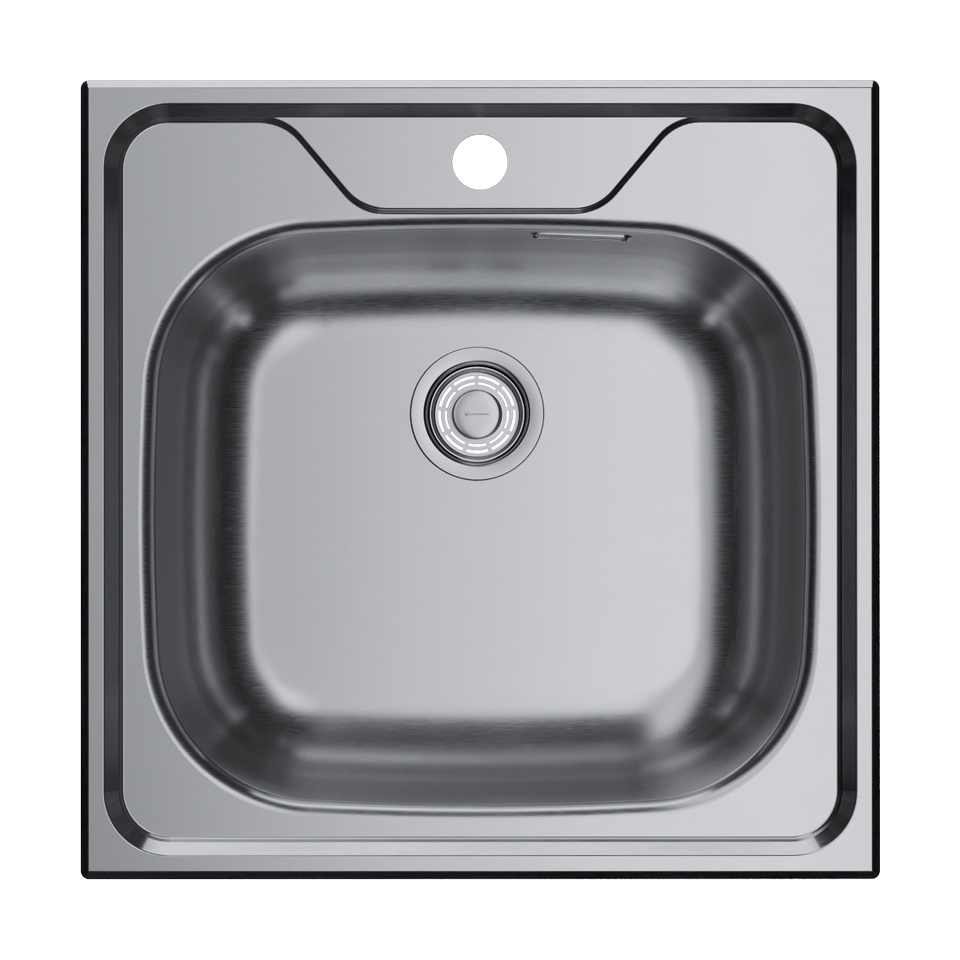 Фото Металлическая мойка Omoikiri Saru 50-IN нерж. сталь/нержавеющая сталь