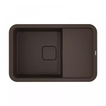 Превью картинка Гранитная мойка Omoikiri Tasogare 78-DC Artgranit/темный шоколад #1