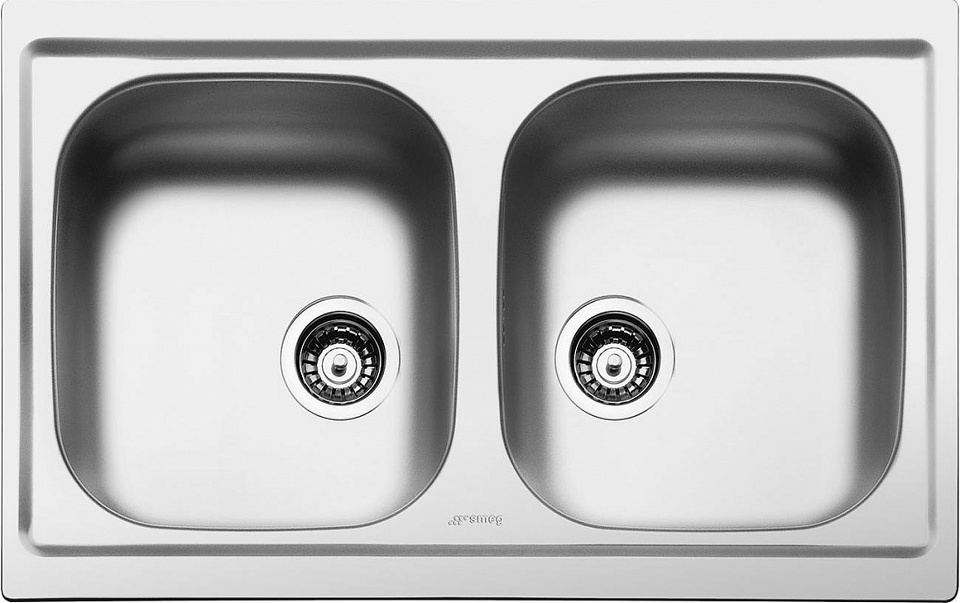 Фото Металлическая мойка Smeg LYP792