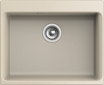 Превью картинка Кварцевая мойка Rivelato AXEL 60 1-чаша 630*520мм beige scuro #1