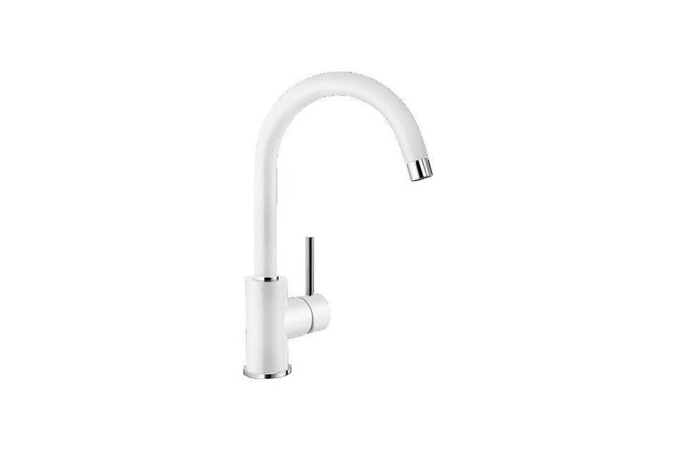 Фото Смеситель для кухни Blanсo MIDA белый