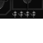 Превью картинка Газовая варочная панель Lex GVG 640-1 BBL газовая панель #2