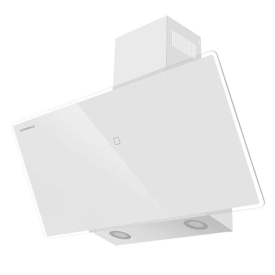 Фото Наклонная вытяжка Maunfeld EAGLE 850 90 Glass White