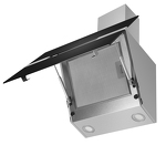 Превью картинка Наклонная вытяжка Maunfeld Mersey 60 черный\вставка сатин #3