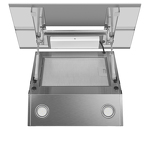 Превью картинка Наклонная вытяжка Maunfeld MERSEY 50 Inox Glass white #5