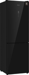 Превью картинка Холодильник с нижней морозилкой Weissgauff WRK 185 Total NoFrost Inverter Black Glass #14