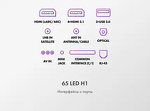 Превью картинка Телевизор Haier 65 LED H1 #14