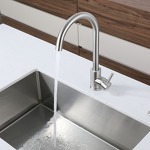 Превью картинка Смеситель для кухни GranFest Z-5410 Нержавеющая сталь #2