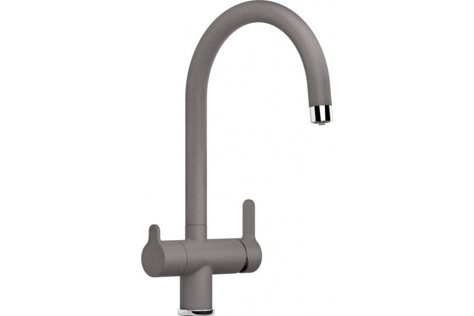 Фото Смеситель для кухни Blanсo TRIMA алюметаллик