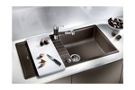 Превью картинка Гранитная мойка Blanсo ZIA XL 6S SILGRANIT PuraDur черный #2