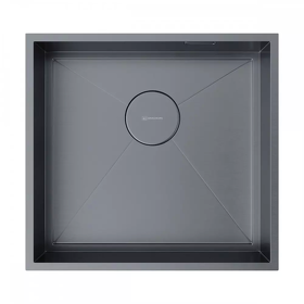 Картинка Omoikiri Kasen 48-26-INT-GM нерж. сталь/вороненая сталь