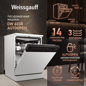 Картинка Weissgauff DW 6038 Autoopen