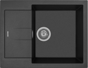 Картинка Rivelato LUMO 6550 1-чаш 650*500 Nero opaco