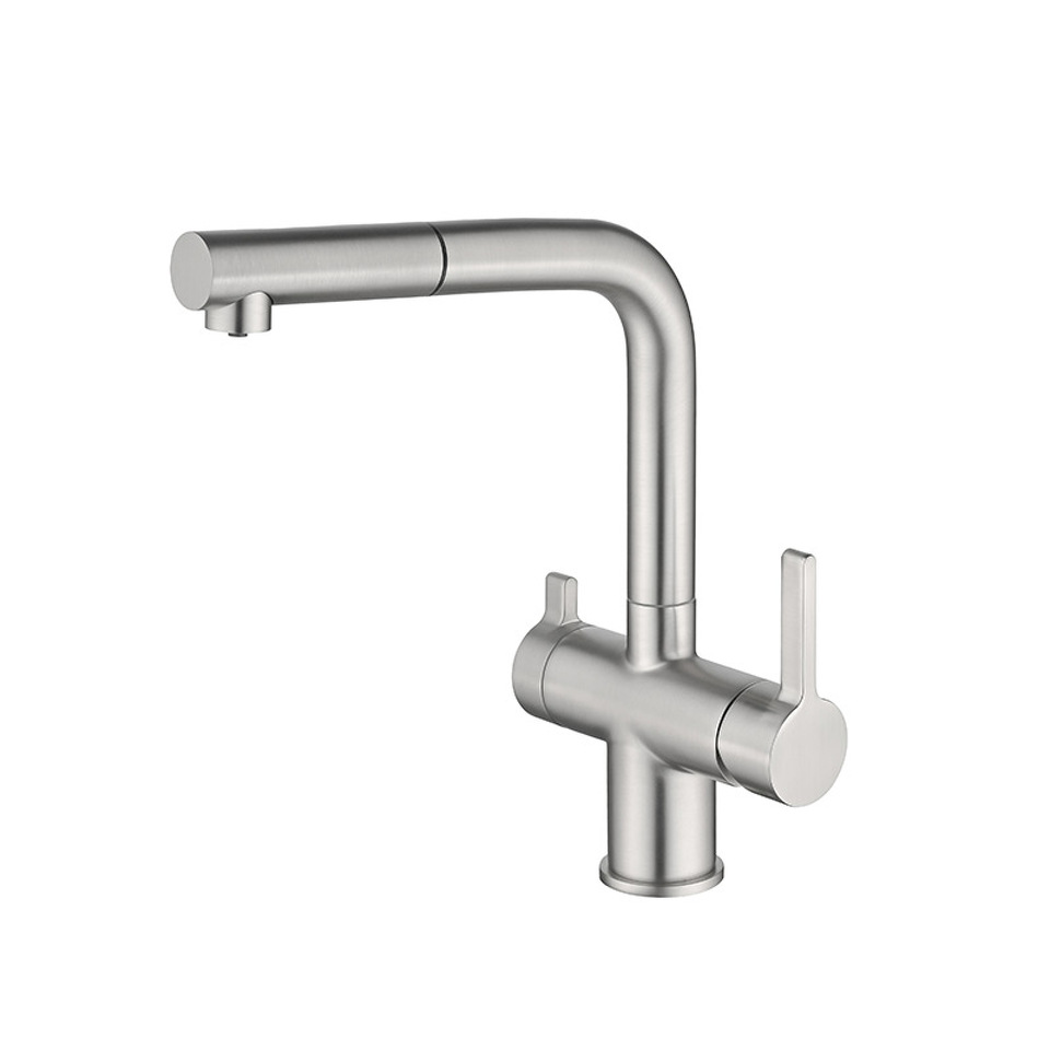 Фото Смеситель для кухни EMAR OL - 8026 Satin