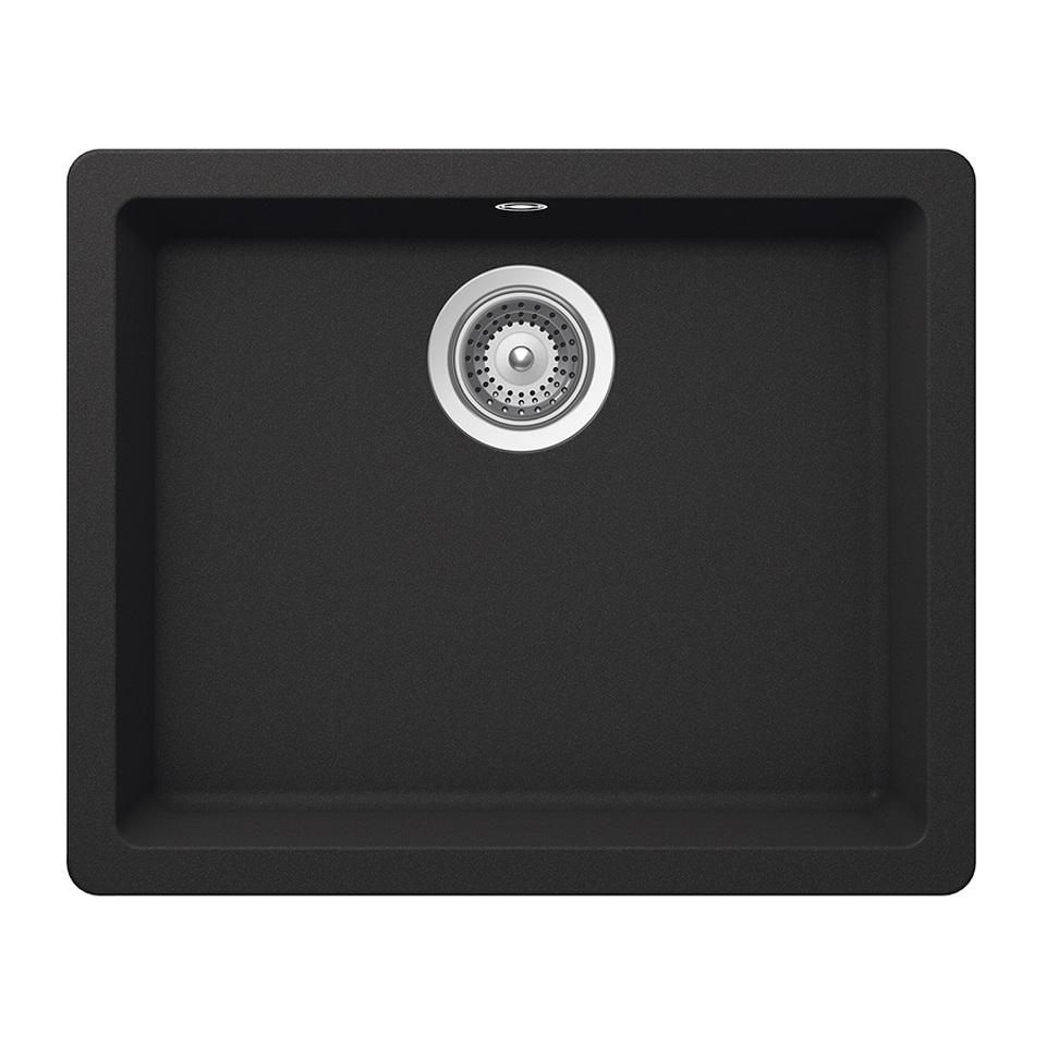 Фото Гранитная мойка SCHOCK QUADRO 60 CRISTALITE оникс