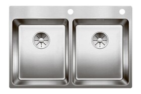 Картинка Blanсo ANDANO 340/340-IF-A нерж. сталь зеркальная полировка с кл.-авт.  PushControl