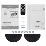 Превью картинка Полновстраиваемая вытяжка KRONA ARVEN 900 BLACK S #13