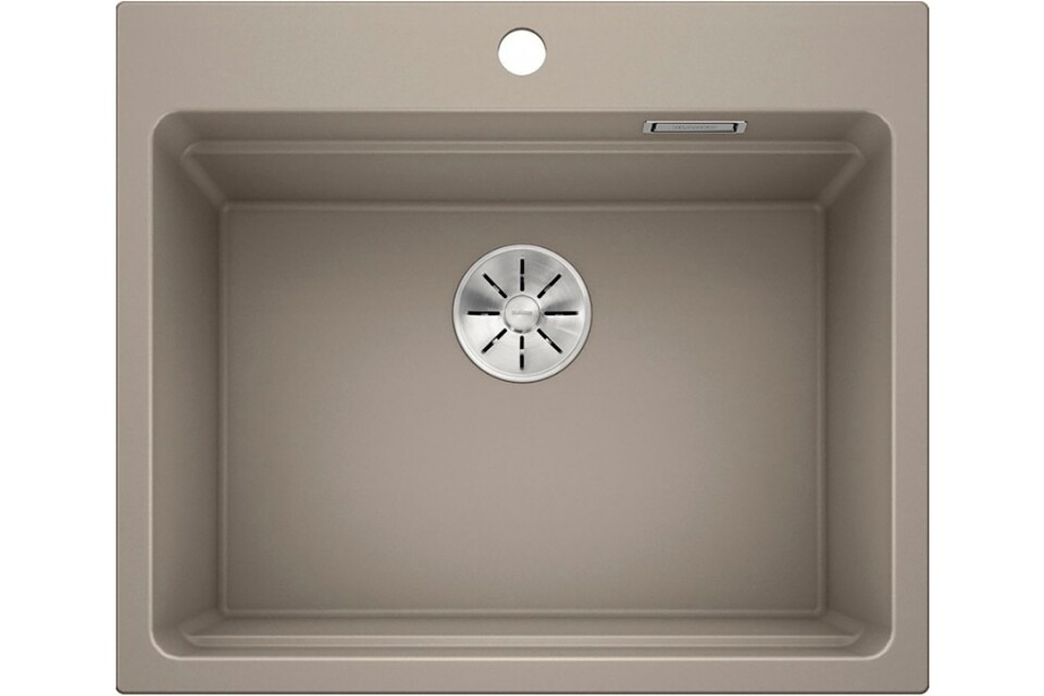 Фото Гранитная мойка Blanсo ETAGON 6 SILGRANIT PuraDur серый беж