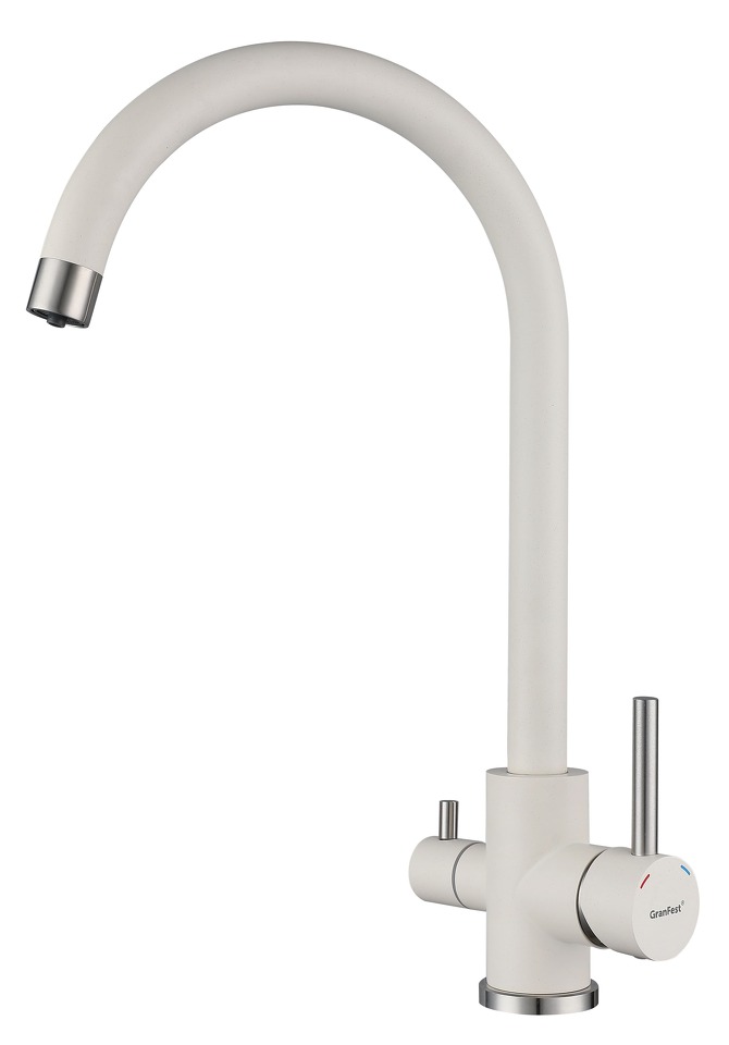 Фото Смеситель для кухни GranFest Z-5420 Белый