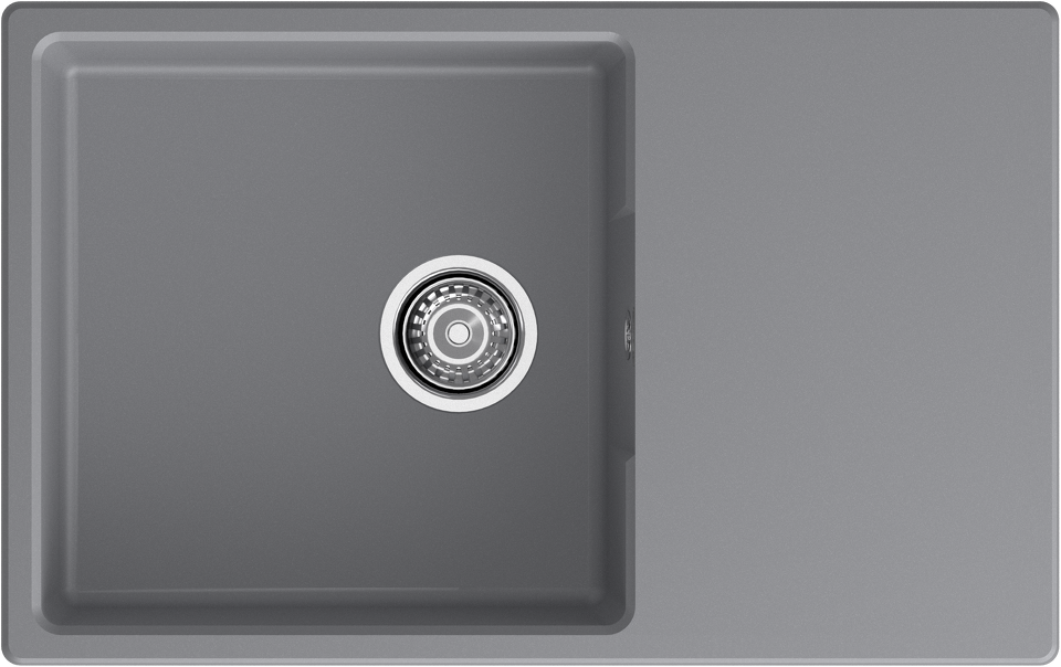Фото Кварцевая мойка GranFest GF-URBAN 678L Темно-серый