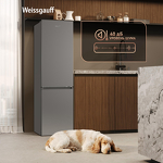 Превью картинка Холодильник с нижней морозилкой Weissgauff WRK 1520 Defrost Silver #4