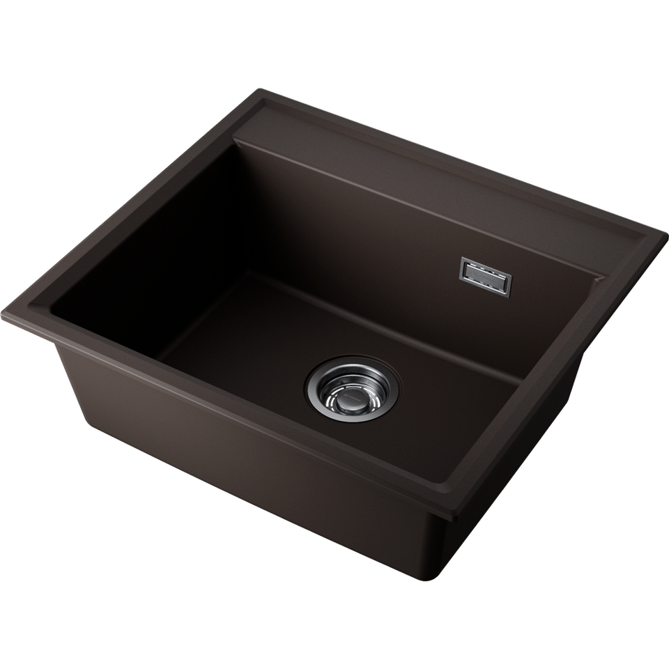 Фото Гранитная мойка Omoikiri Daisen 57-ES Artgranit/espresso