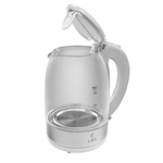 Превью картинка Чайник Lex LXK 3005-2,чайник стеклянный (белый) #2