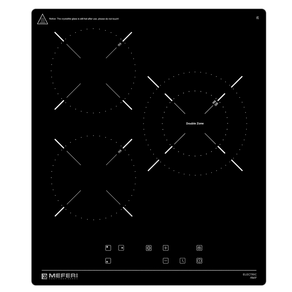 Фото Электрическая варочная панель Meferi MEH453BK POWER