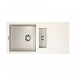 Превью картинка Гранитная мойка Omoikiri Sakaime 86-2-WH Tetogranit/белый #1