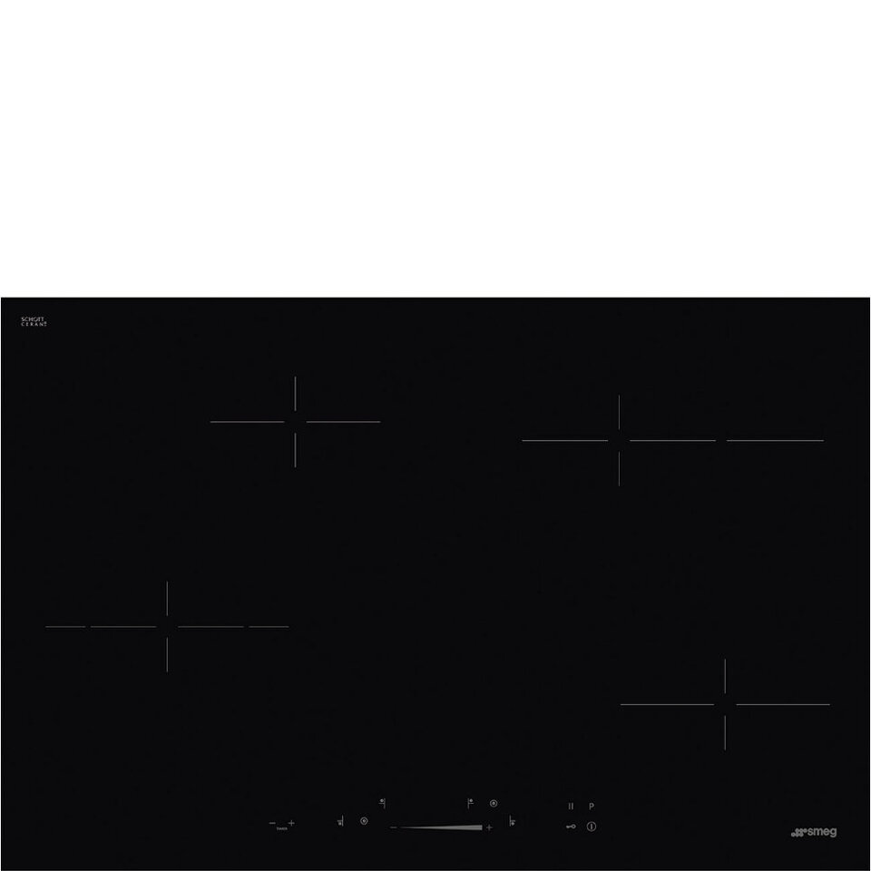 Фото Электрическая варочная панель Smeg SE484EMTD