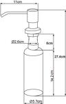 Превью картинка Дозатор Oulin OL-401 DS сатин #3