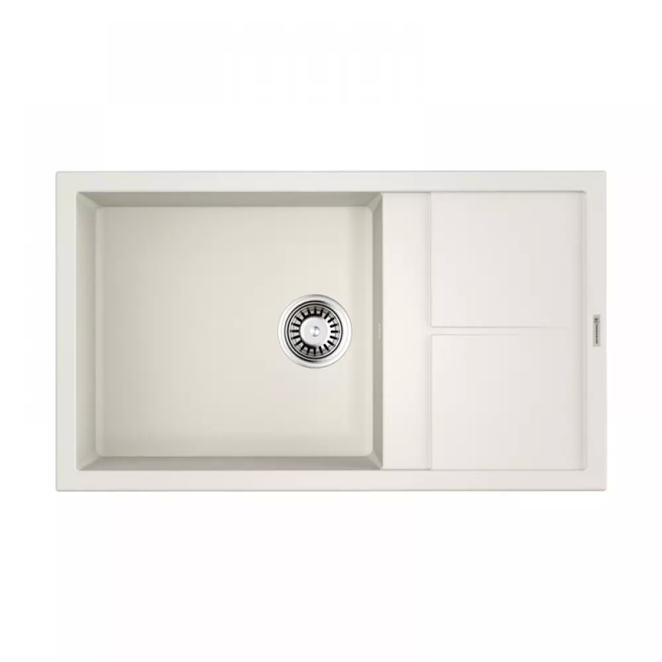 Фото Гранитная мойка Omoikiri Sumi 86-WH Tetogranit/белый