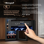 Превью картинка Шкаф винный  Weissgauff WWC-16 DualZone Compressor #17