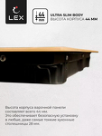 Превью картинка Электрическая варочная панель Lex EVH 640-0 BL панель стеклокерамическая электрическая #2